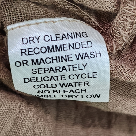 Shack Incorporated Women's 100% Cotton Crinkle Asymmetrical Midi Dress - OS - Picture 7 of 7